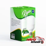 نمای کناری چراغ سیار خودرو ریان با لامپ LED و سیم ۴ متری عمق قاب و پروفایل