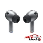 نمای کناری هدفون بلوتوثی سامسونگ Galaxy Buds3 Pro با نویز کنسلینگ فعال عمق قاب و پروفایل