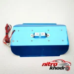 نمای کناری چراغ سیار خودرو کمپینک با بدنه فلزی ضدآب عمق قاب و پروفایل