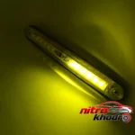 نمای بسته بندی چراغ خودرو فدرالی با 5 افکت نور جذاب برچسب و بسته بندی