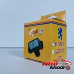 نمای کناری چراغ پلاک خودرو تک لایت مدل AM 5964 P با نور قوی عمق قاب و پروفایل
