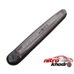 نمای کناری چراغ فدرالی خودرو پلیسی LED با 5 افکت نور عمق قاب و پروفایل
