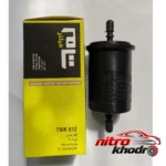نمای بسته بندی فیلتر روغن خودرو تام مدل TW 68/8 ویژه پراید برچسب و بسته بندی