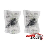 نمای بسته بندی سیبک زیر کمک جی ای اس پی با کیفیت مناسب خودروهای سمند و سورن برچسب و بسته بندی