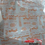 نمای بسته بندی مخزن آب رادیاتور تیبا طرح جدید آرپیکو برچسب و بسته بندی