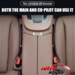 نمای بسته بندی پرکننده فضای بین صندلی خودرو و کنسول مدل carseat برچسب و بسته بندی