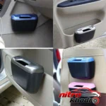نمای بسته بندی سطل زباله خودرو با طراحی کاربردی برچسب و بسته بندی