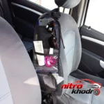 نمای بسته بندی کیف کنار صندلی خودرو راچینا با سه محفظه کاربردی برچسب و بسته بندی