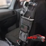 نمای بسته بندی کیف پشت صندلی خودرو سام سالو مدل Tori با طراحی منظم برچسب و بسته بندی