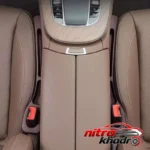 نمای بسته بندی کناره گیر صندلی خودرو برند نامناسب با محفظه دو عددی برچسب و بسته بندی
