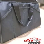 نمای بسته بندی جعبه نظم دهنده سام سالو با کیف ابزار و 6 محفظه برچسب و بسته بندی