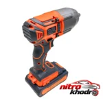 نمای بسته بندی آچار بکس شارژی آنکور با درایو 1/ و چراغ LED برچسب و بسته بندی
