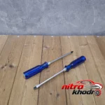 نمای جزئیات پیچ گوشتی ضربه خور دو سو و چهار مدریک پرداخت و جزئیات مواد
