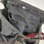 نمای جزئیات کیف ابزار دیوالت کمری با کشو و طراحی کاربردی پرداخت و جزئیات مواد