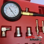 نمای جزئیات دستگاه کمپرس سنج سیلندر راک فورس با قابلیت عیب یابی حرکت و نصب پشتی