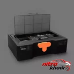 نمای جزئیات مجموعه ابزار 166 عددی جیکسون تولس با کیفیت بالا پرداخت و جزئیات مواد