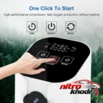 نمای جزئیات اکسیژن ساز خودرویی کرلیور مدل XM-898 با کارایی بالا حرکت و نصب پشتی