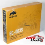 نمای جزئیات باربند دوچرخه نکس رود مدل BC-3S با جنس آهن آنودایز شده پرداخت و جزئیات مواد