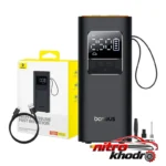 نمای جزئیات کمپرسور باد شارژی بیسوس مدل SuperMini Pro حرکت و نصب پشتی