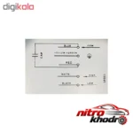 نمای جزئیات فن بین کانالی دمنده دو سرعته VLN با طراحی ویژه حرکت و نصب پشتی