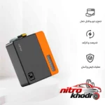 نمای جزئیات کمپرسور هوا سوِنتی مِی با فناوری بدون روغن پرداخت و جزئیات مواد