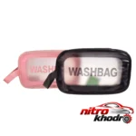 نمای جزئیات کیف لوازم آرایش زنانه ضد آب مدل Washbag Mini پرداخت و جزئیات مواد