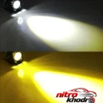نمای جزئیات پروژکتور لیزری دو عددی با کیفیت بالا حرکت و نصب پشتی