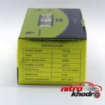 نمای جزئیات پروژکتور آفرودی خودرو با طراحی آلومینیومی حرکت و نصب پشتی