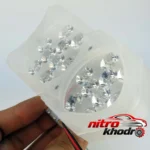 نمای جزئیات پروژکتور ال ای دی دو حالته 18 وات مدل فلش زن حرکت و نصب پشتی