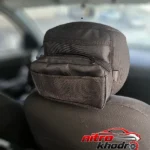 نمای جزئیات کیف پشت صندلی خودرو سام سالو مدل نظم دهنده و نگهدارنده پرداخت و جزئیات مواد