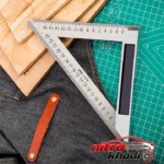 نمای جزئیات گونیا نجاری دلی با دقت بالا و ضدلغزش پرداخت و جزئیات مواد