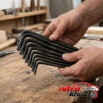 نمای جزئیات آچار آلن ستاره ای سماتولز مدل فوق بلند 9 عددی پرداخت و جزئیات مواد