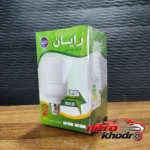 نمای در اتاق چراغ سیار خودرو ریان با لامپ LED و سیم ۴ متری سبک دیواری و مرجع اندازه