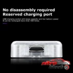 نمای در اتاق چراغ سقف خودرو اکی یس LED چند رنگ اسپرت سبک دیواری و مرجع اندازه