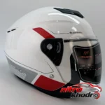 نمای کناری کلاه کاسکت فلش Racer با ویژگی های منحصر به فرد پروفایل و ساختار