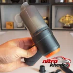 نمای در اتاق جارو شارژی خودرو YT مدل M2037 با طراحی ارگونومیک سبک دیواری و مرجع اندازه