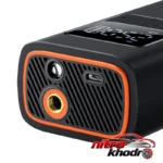 نمای در اتاق کمپرسور باد شارژی بیسوس مدل SuperMini Pro سبک دیواری و مرجع اندازه