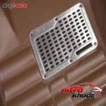نمای کناری کفپوش سه بعدی خودرو پالیز با طراحی خاص پروفایل و ساختار