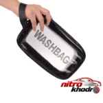 نمای کناری کیف لوازم آرایش زنانه ضد آب مدل Washbag Mini پروفایل و ساختار