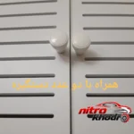 نمای کناری شلف دیواری خونه خاص طراحی مدرن مدل Linear پروفایل و ساختار