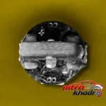 نمای در اتاق لامپ خودرو سام مدل آریایی فشاری با نور آفتابی سبک دیواری و مرجع اندازه