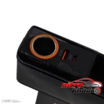 نمای کناری جعبه نظم دهنده خودرو ژوس با پورت USB و محفظه کاربردی پروفایل و ساختار