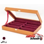 نمای در اتاق باکس نظم دهنده عینک نادین با طراحی کارآمد سبک دیواری و مرجع اندازه
