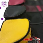 نمای کناری کیف پشت صندلی خودرو سام سالو با طراحی کاربردی پروفایل و ساختار