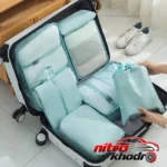 نمای کناری نظم دهنده چمدان تراول مدل 002 باکیفیت 10 عددی پروفایل و ساختار