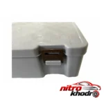نمای کناری جعبه ابزار پلاستیکی مدل B502 سه عددی پروفایل و ساختار