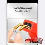 نمای کناری هویه جوش و دوخت پلاستیک لکسن با توان بالا پروفایل و ساختار