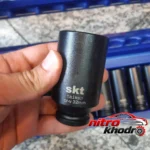 نمای کناری آچار بکس فشارقوی اس کی تی با مجموعه 13 عددی پروفایل و ساختار