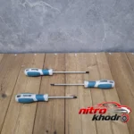 نمای کناری پیچ گوشتی کوتران با قابلیت آهنربایی و کیفیت عالی پروفایل و ساختار