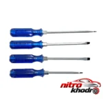 نمای کناری پیچ گوشتی آریو مدل 7PCS با قابلیت کوبش و آهنربایی پروفایل و ساختار